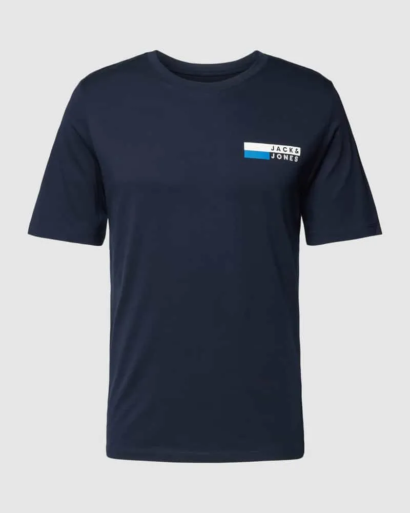 Jack & Jones T-Shirt mit Label-Print Modell 'CORP 