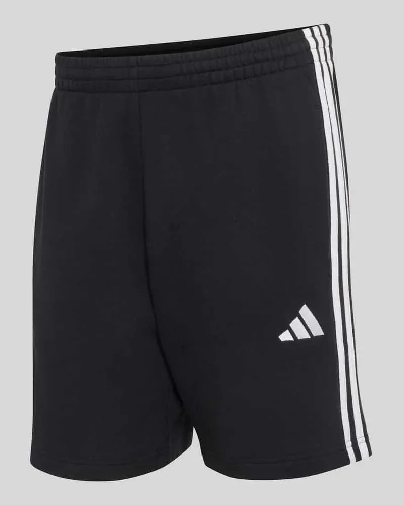 adidas Regular Fit Sweatshorts aus reiner Baumwolle Black