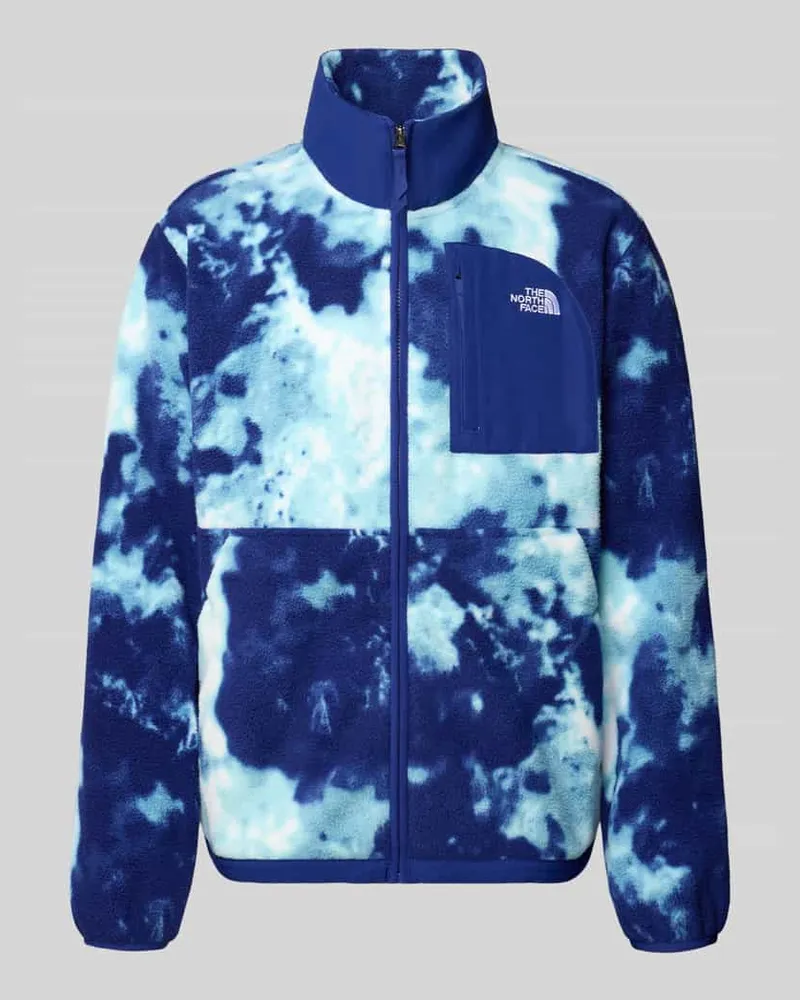 The North Face Regular Fit Fleecejacke mit Stehkragen Modell 'YUMIORI Blau