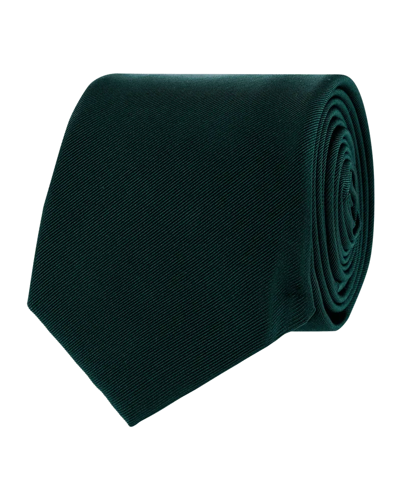 Blick Krawatte aus Seide in unifarbenem Design (7 cm 