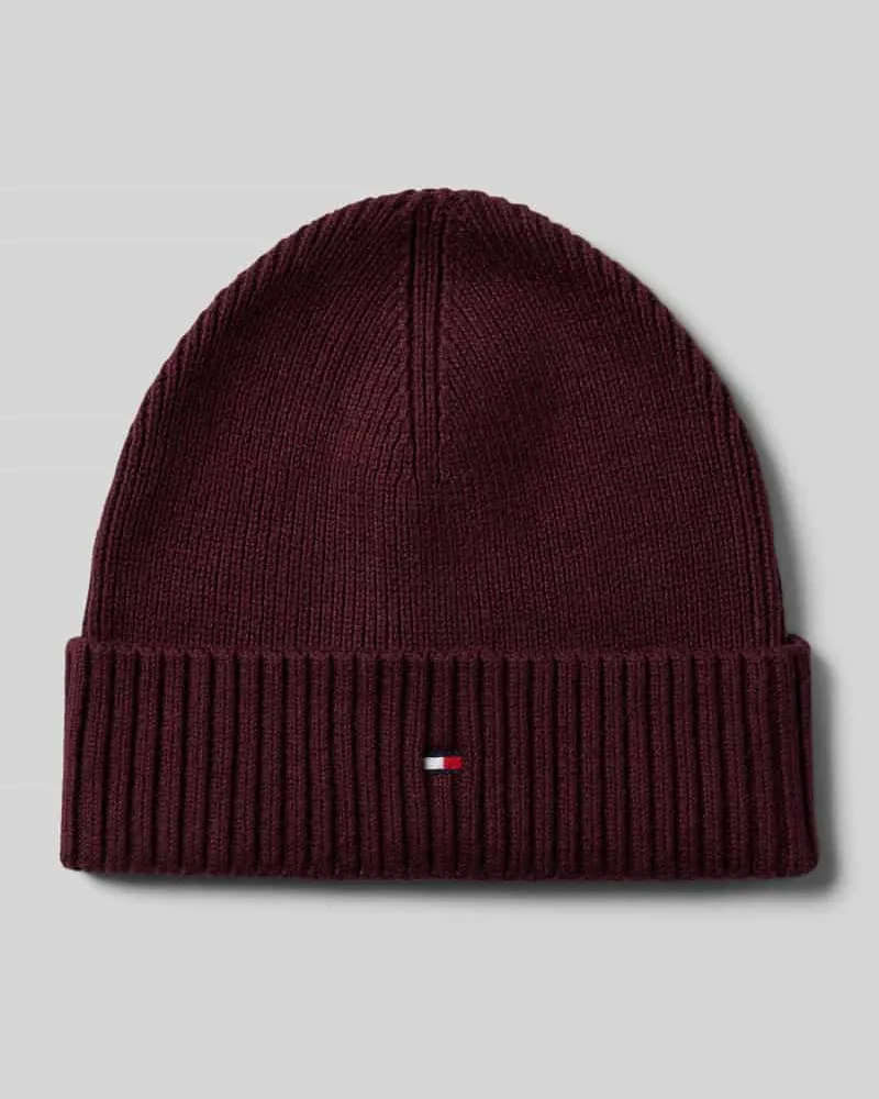 Tommy Hilfiger Mütze aus Baumwoll-Kaschmir-Mix 