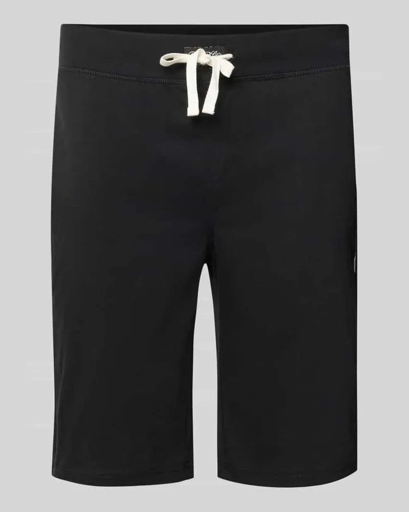 Ralph Lauren Shorts aus Jersey mit Logo-Stickerei Black