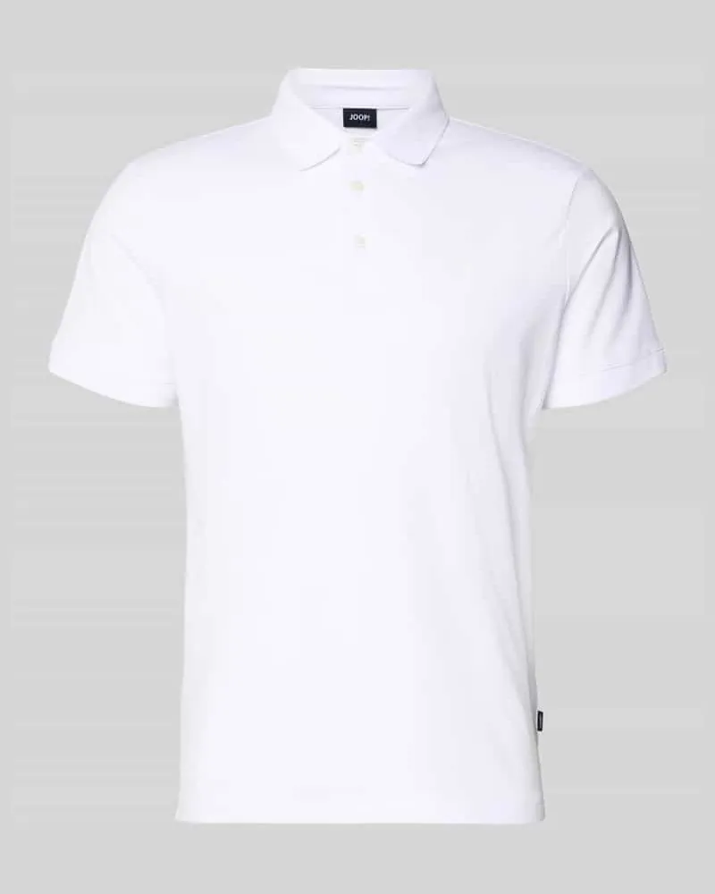 JOOP! Regular Fit Poloshirt mit Knopfleiste Modell 'Carlosjuan Weiss