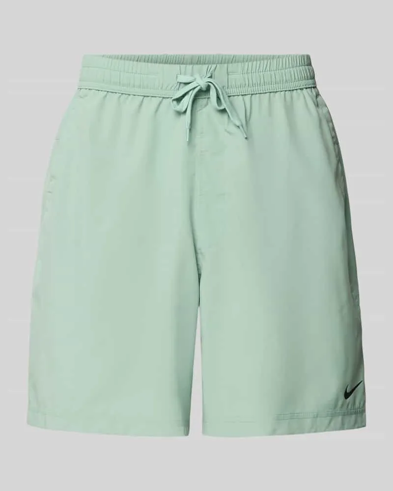 Nike Shorts mit Logo-Print und Eingrifftaschen Mint