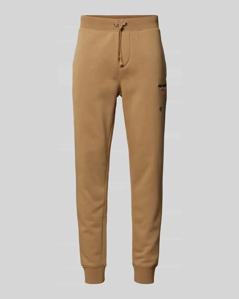 Ralph Lauren Slim Fit Sweatpants mit Label-Stitching 