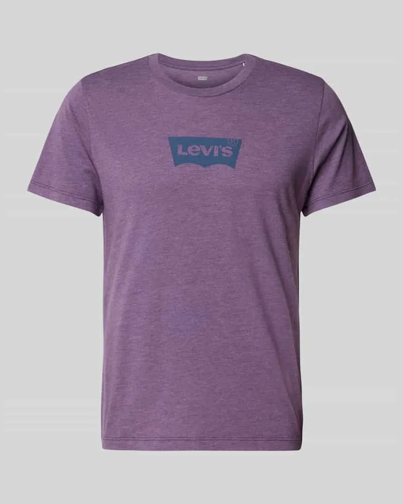 Levi's T-Shirt mit Label-Print 