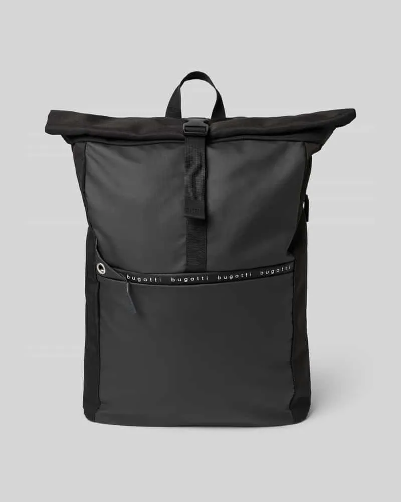Bugatti Rucksack mit Tragehenkel Modell 'Blanc Black