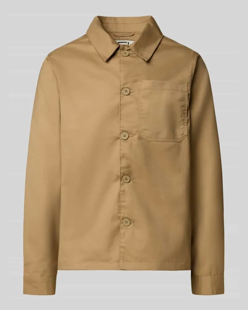 Casual Friday Regular Fit Hemdjacke mit Viskose-Anteil Modell 'Marco 