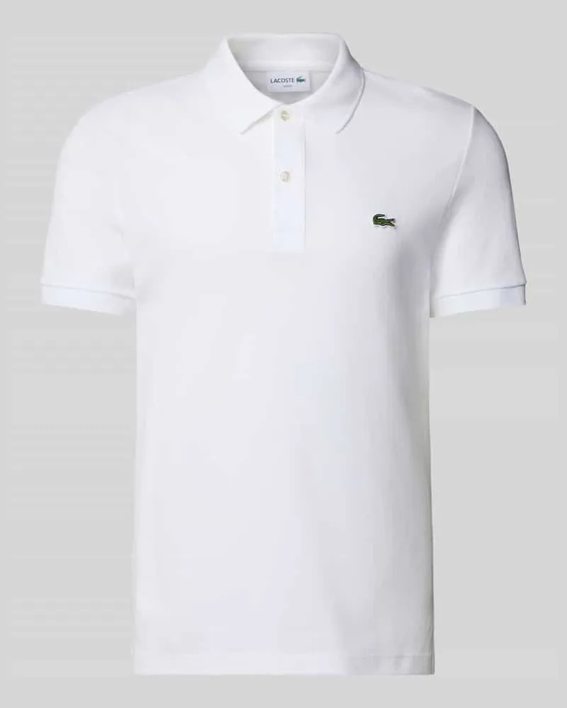 Lacoste Slim Fit Poloshirt aus reiner Baumwolle 