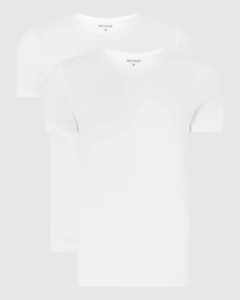McNeal T-Shirt aus Baumwolle im 2er-Pack 