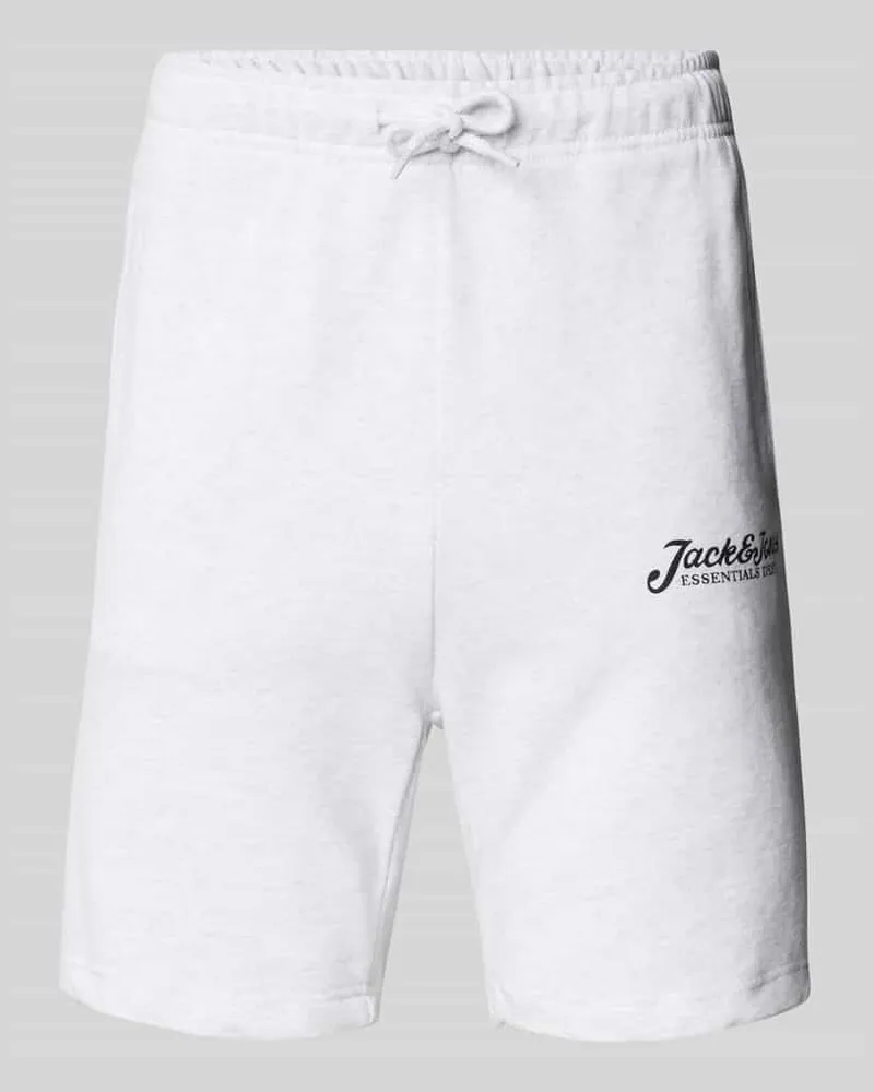 Jack & Jones Slim Fit Sweatpants mit Label-Print Modell 'GORDON 