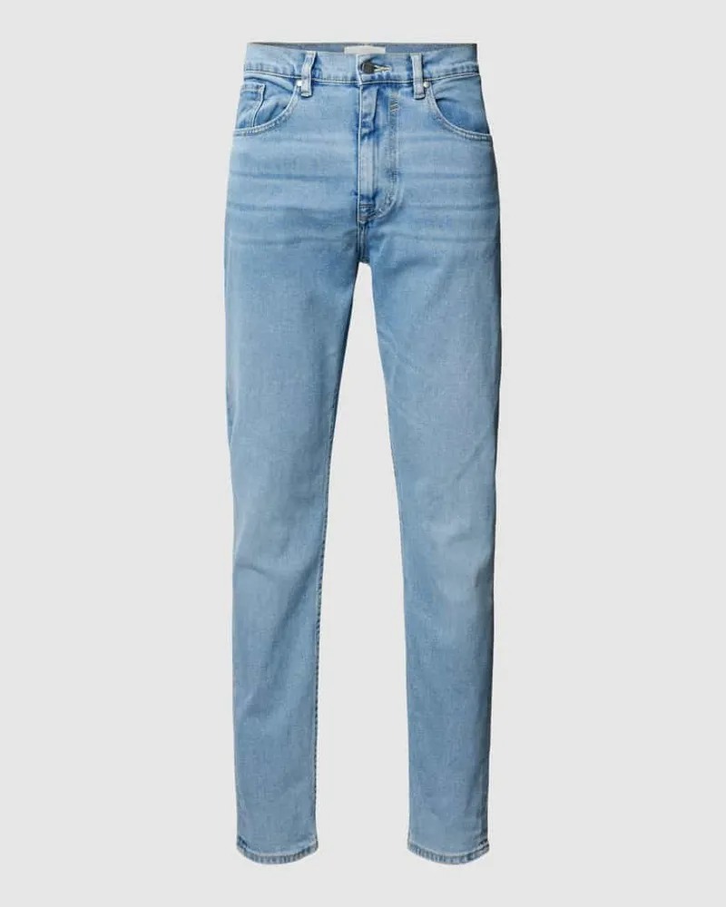 Armedangels Straight Leg Jeans im 5-Pocket-Design Modell 'RJO TARPA Hellblau