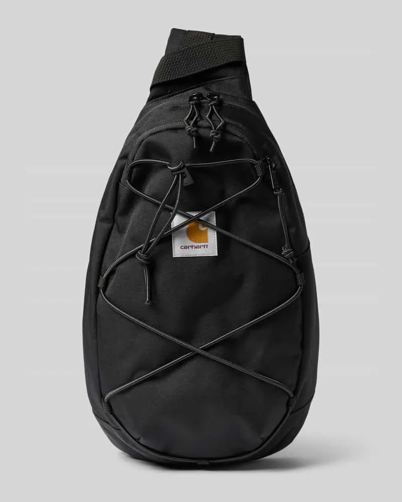 Carhartt WIP Sling Bag mit Logo-Patch Modell 'Kyle Black