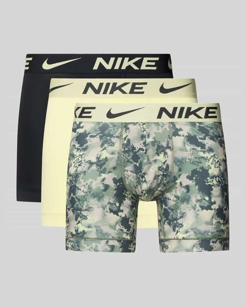 Nike Trunks mit Dry-Fit-Technologie im 3er-Pack Modell 'ESSENTIAL Hellgelb