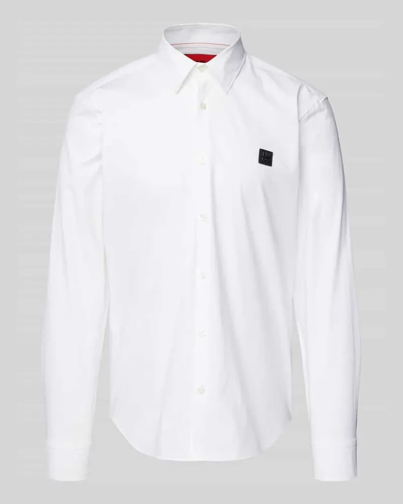 HUGO BOSS Freizeithemd mit Knopfleiste Modell 'Ermo 