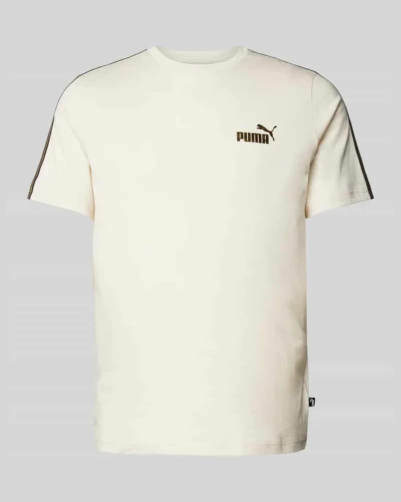 Puma T-Shirt mit Label-Print 