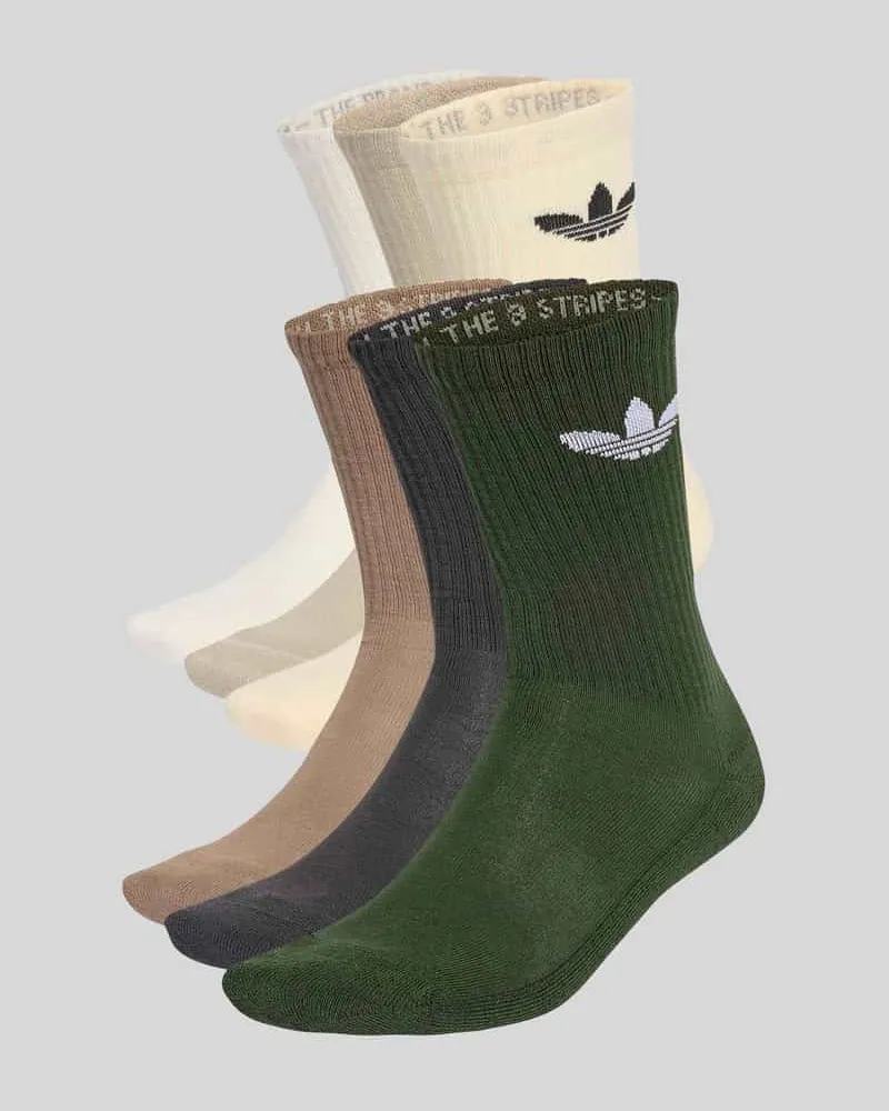 adidas Socken aus Baumwoll-Mix im 6er-Pack Beige
