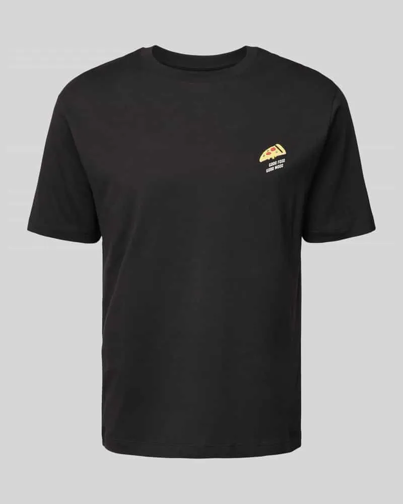 McNeal Loose Fit T-Shirt mit Rundhalsausschnitt 
