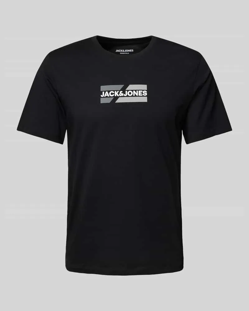 Jack & Jones T-Shirt mit Label-Print Modell 'CORP 