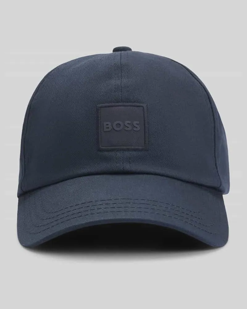 HUGO BOSS Basecap aus reiner Baumwolle Modell 'DERREL Marine