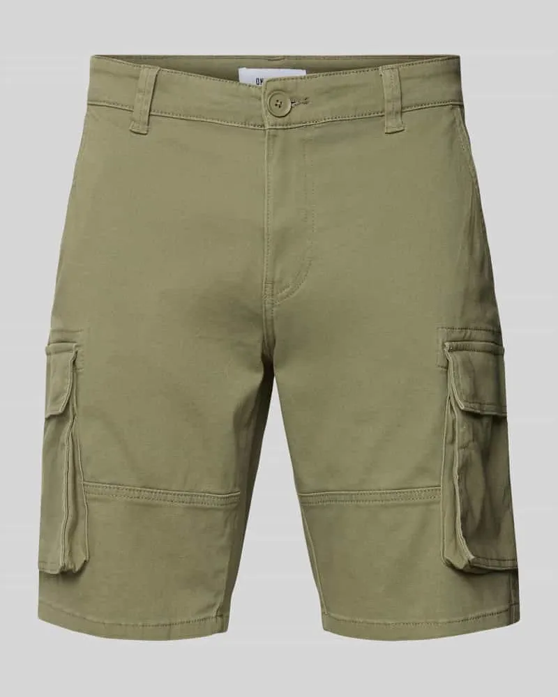 Only & Sons Regular Fit Bermudas aus Baumwoll-Mix Modell 'CAM STAGE 