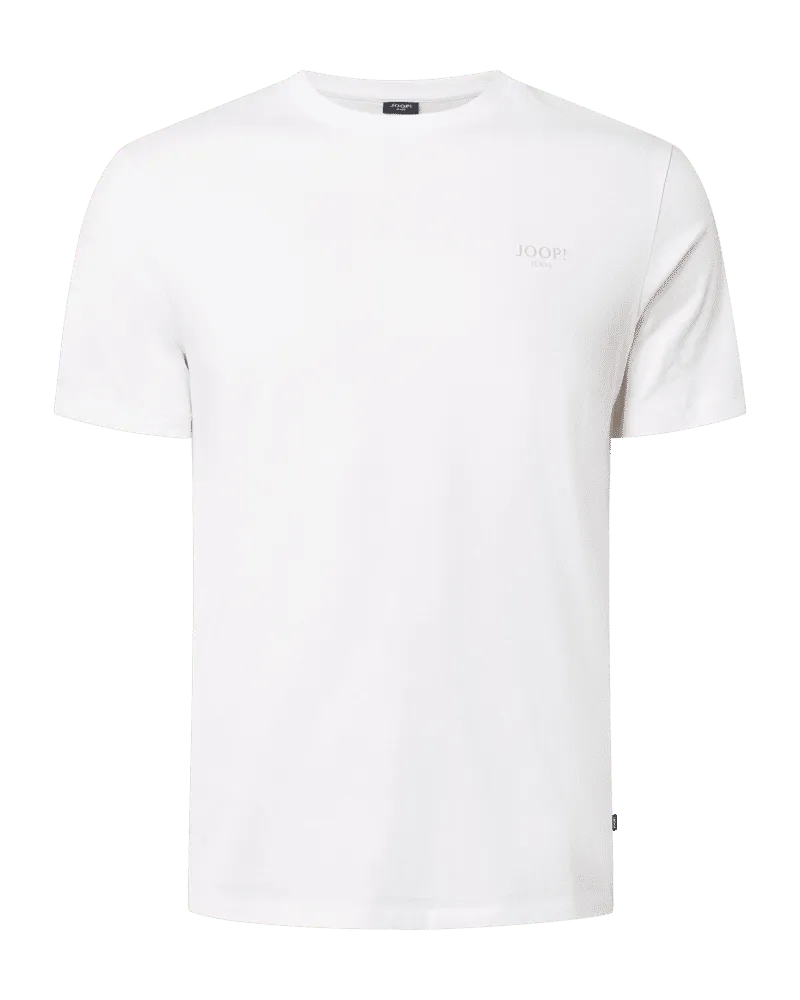 JOOP! T-Shirt aus Baumwolle Modell 'Alphis Weiss
