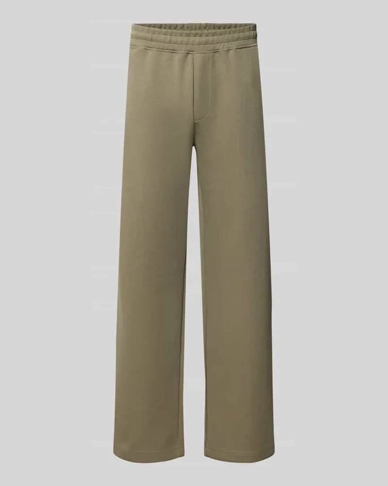 Jack & Jones Straight Fit Sweatpants mit elastischem Bund Hellgruen