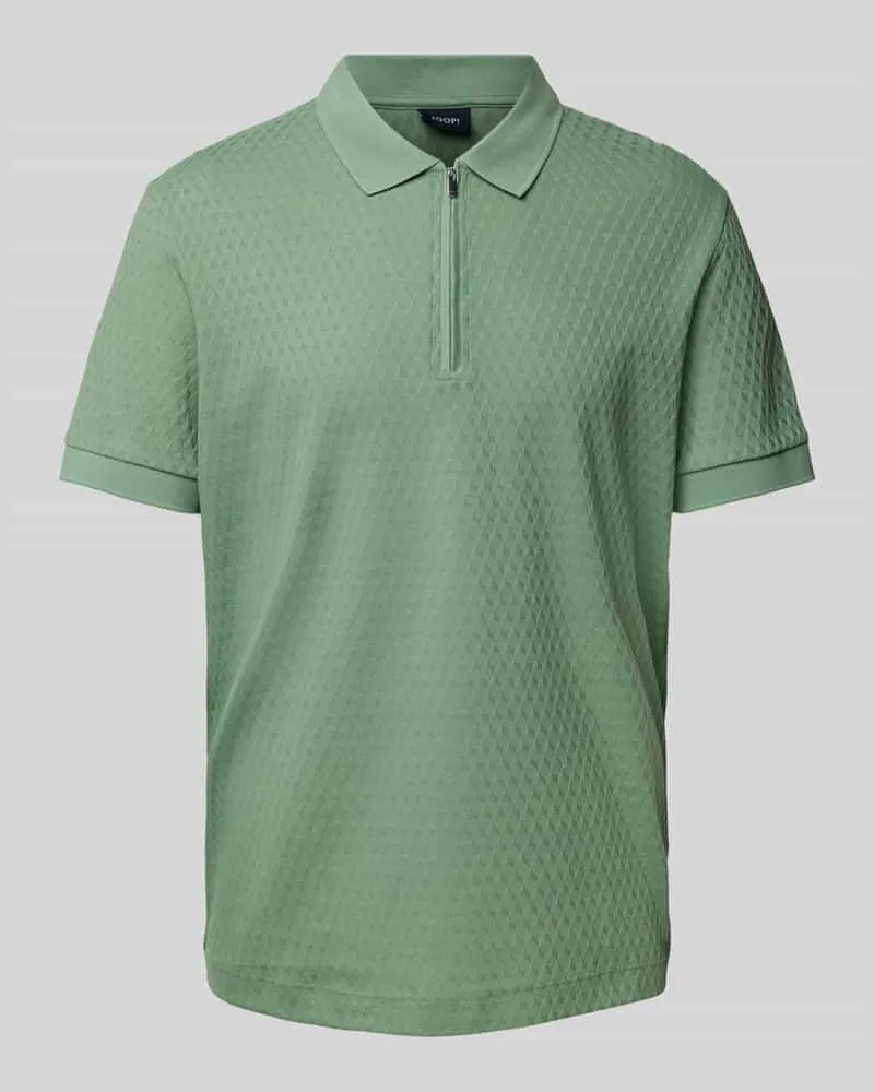 JOOP! Regular Fit Poloshirt mit Strukturmuster Modell 'Brody 