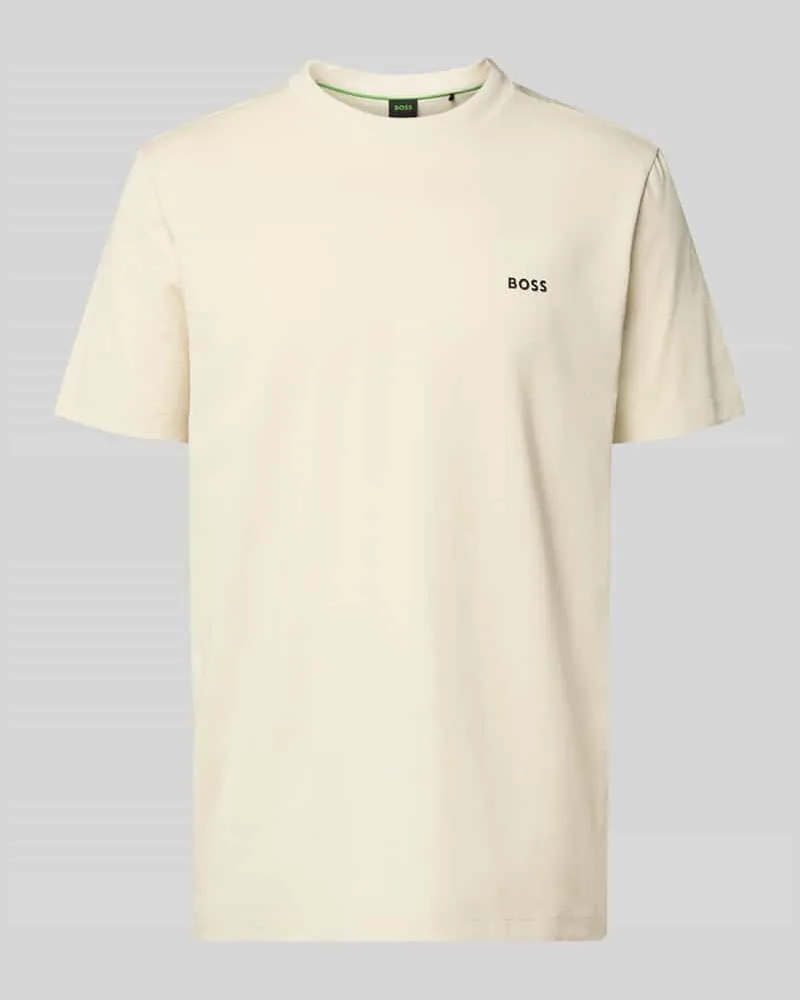 HUGO BOSS Regular Fit T-Shirt aus Baumwoll-Mix Modell 'TEE 