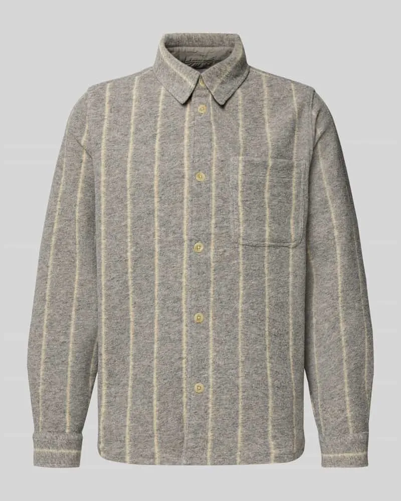 LES DEUX Regular Fit Hemdjacke mit Woll-Anteil Modell 'Lennon 