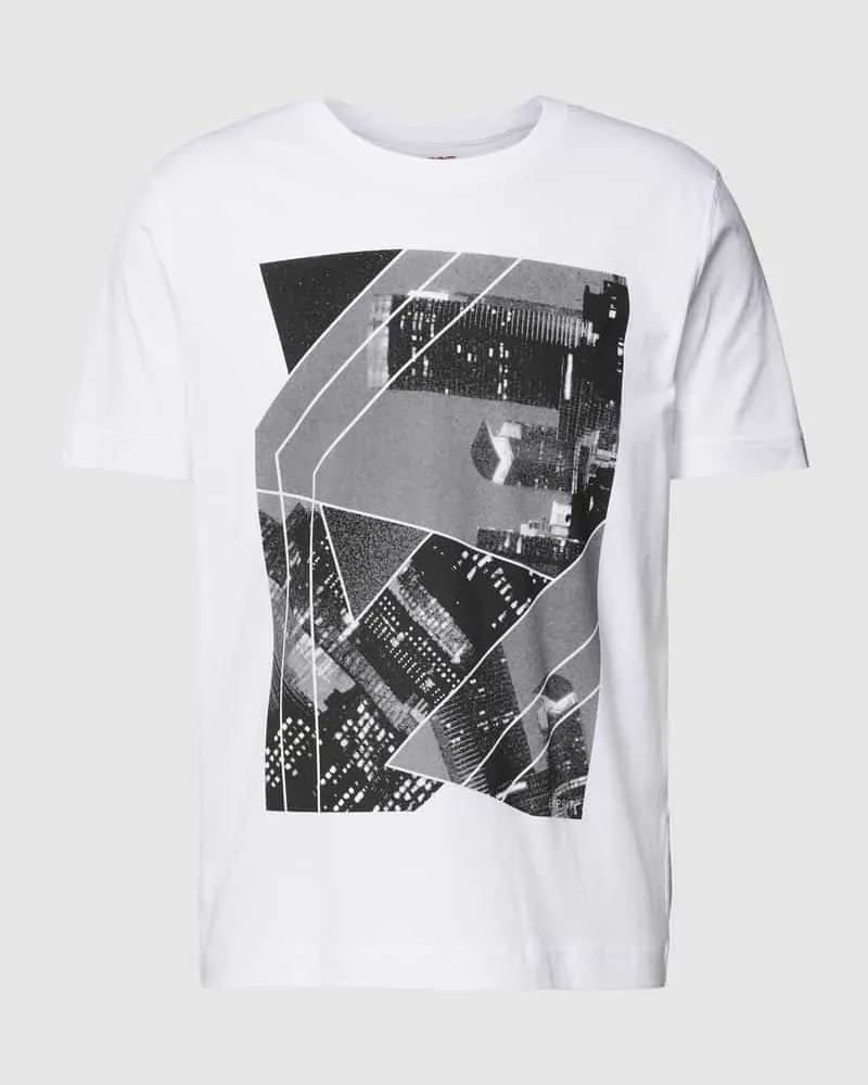 Esprit T-Shirt mit Motiv-Print 