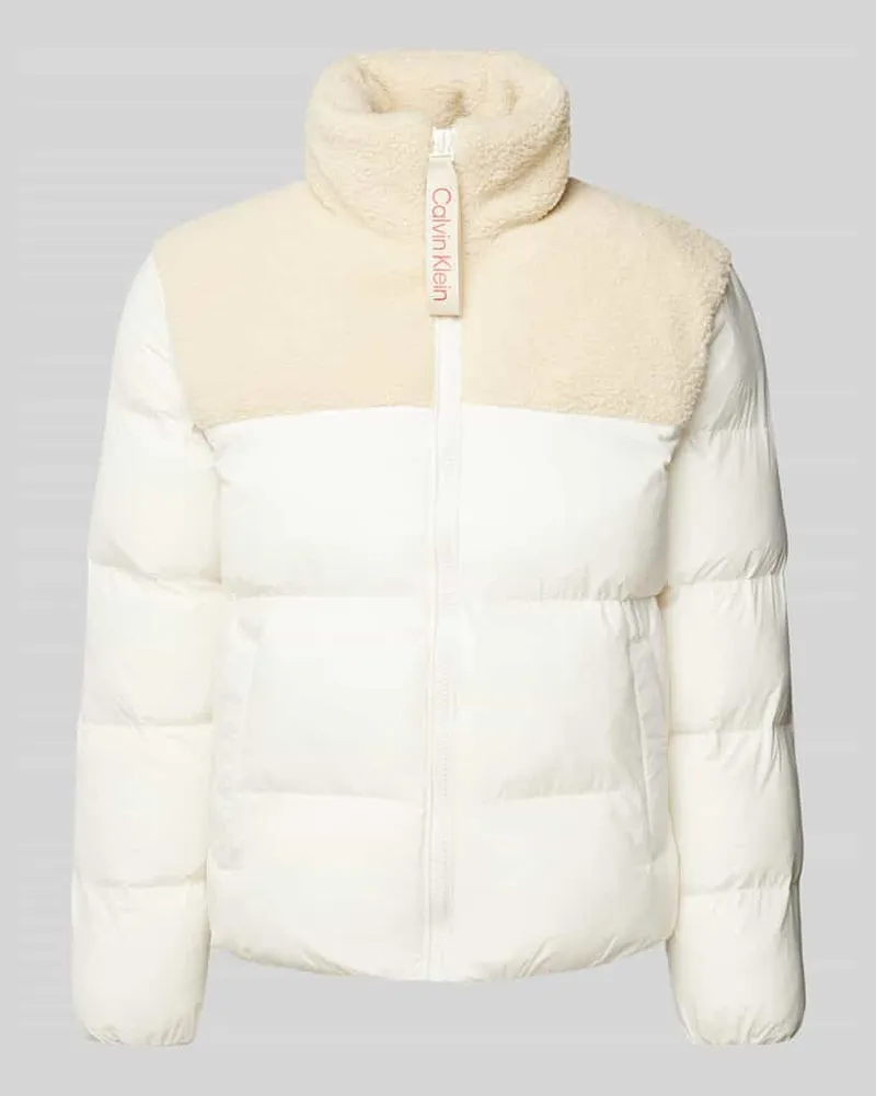 Calvin Klein Steppjacke mit Logo-Detail 