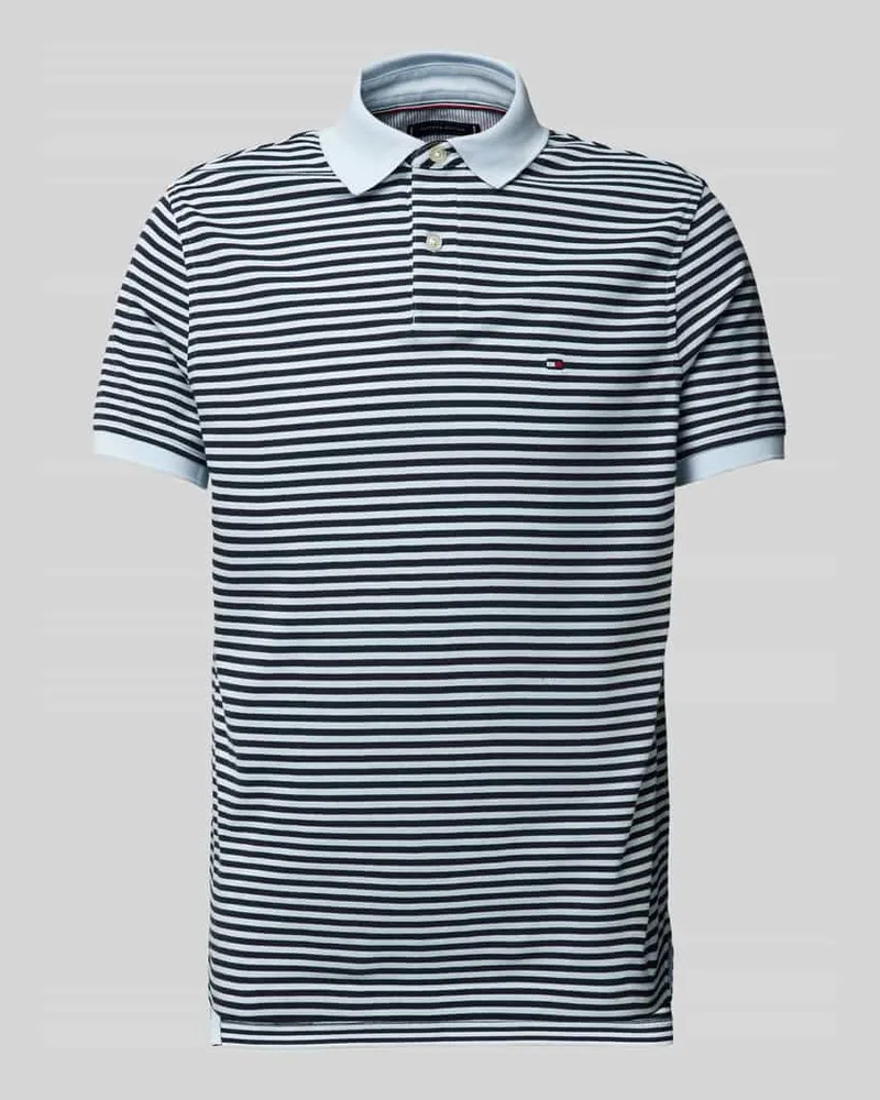 Tommy Hilfiger Regular Fit Poloshirt aus Baumwoll-Mix 