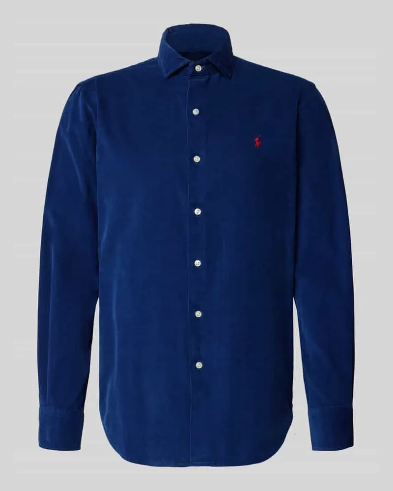 Ralph Lauren Regular Fit Freizeithemd mit Logo-Stitching Modell 'CORDUROY 