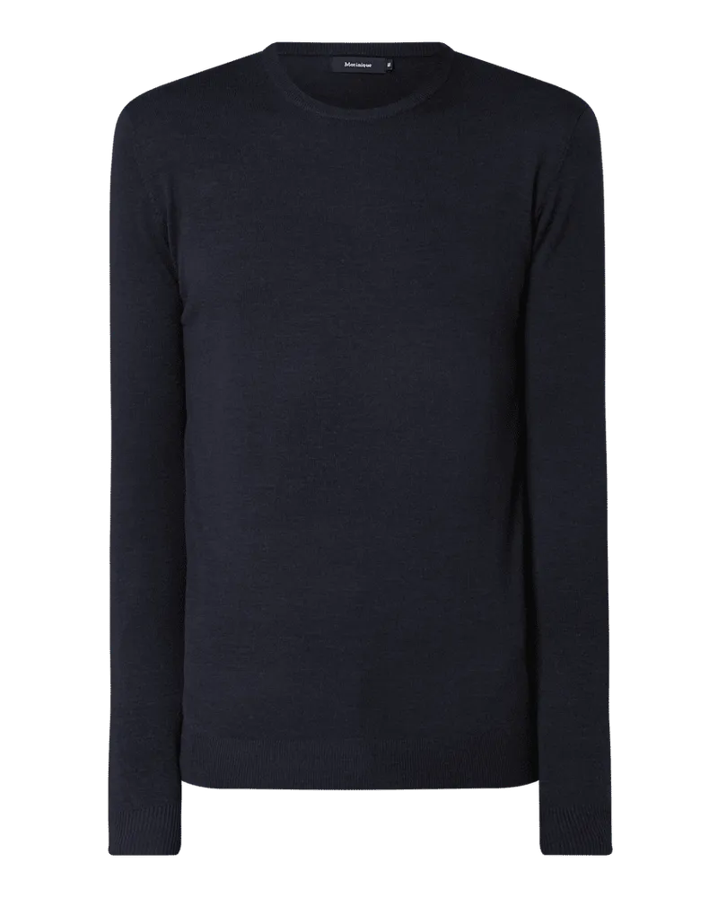 Matinique Pullover aus Merinowolle Modell 'Margrate Marine