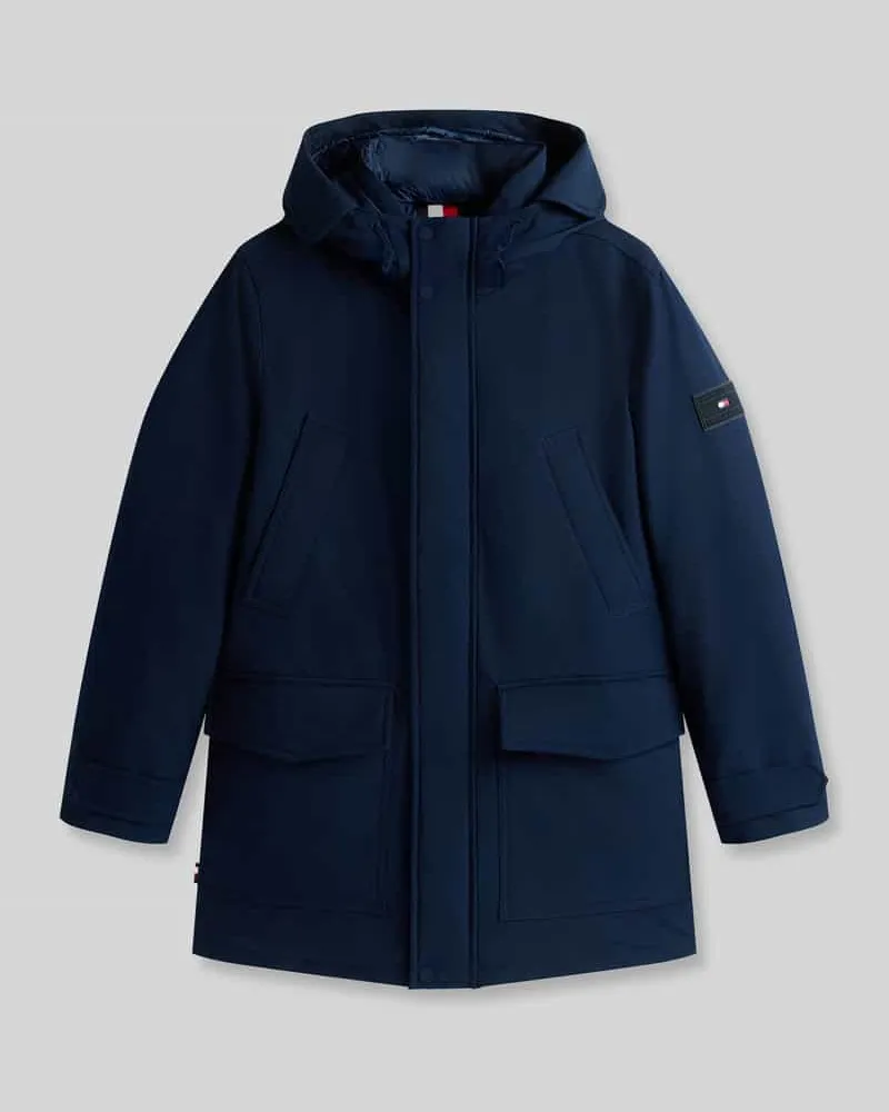 Tommy Hilfiger Daunenjacke mit Kapuze Modell 'ROCKIE DOWN PARKA Marine