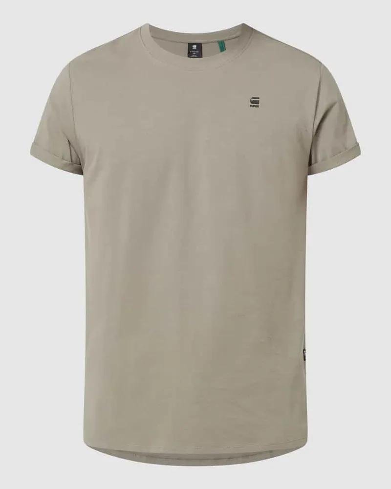 G-STAR RAW T-Shirt mit Label-Detail 