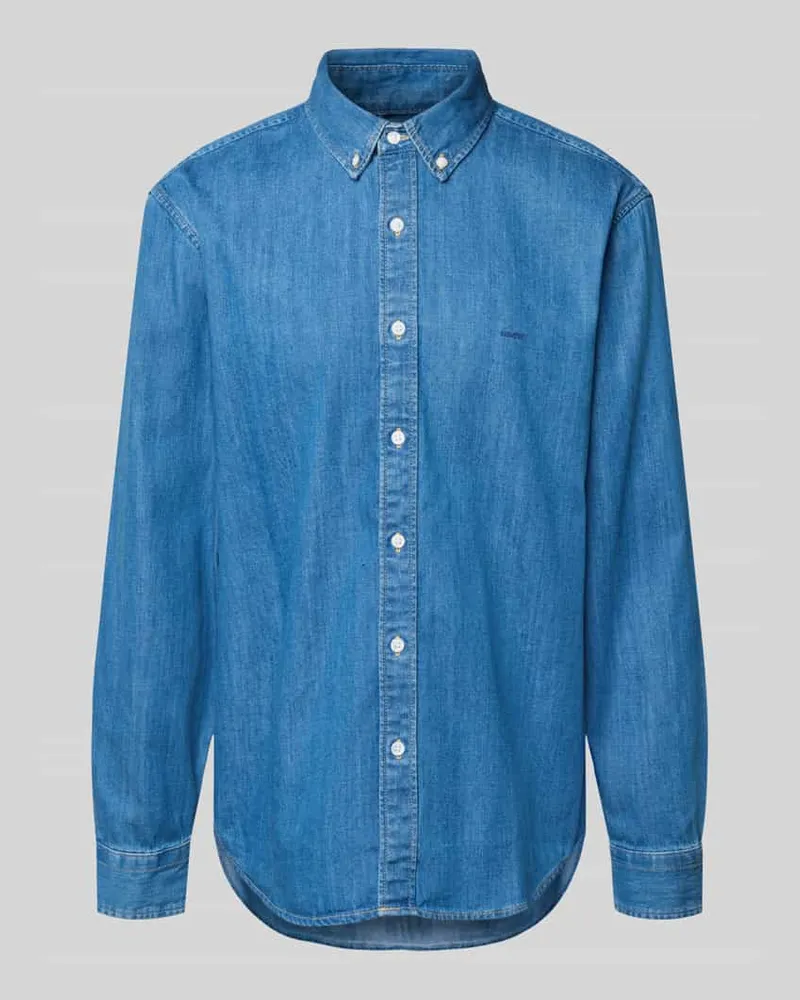 Levi's Relaxed Fit Jeanshemd mit Button-Down-Kragen 