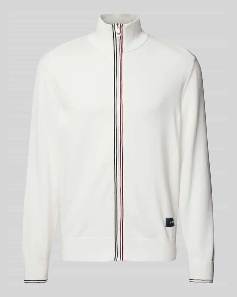 Tommy Hilfiger Strickjacke mit Label-Detail 
