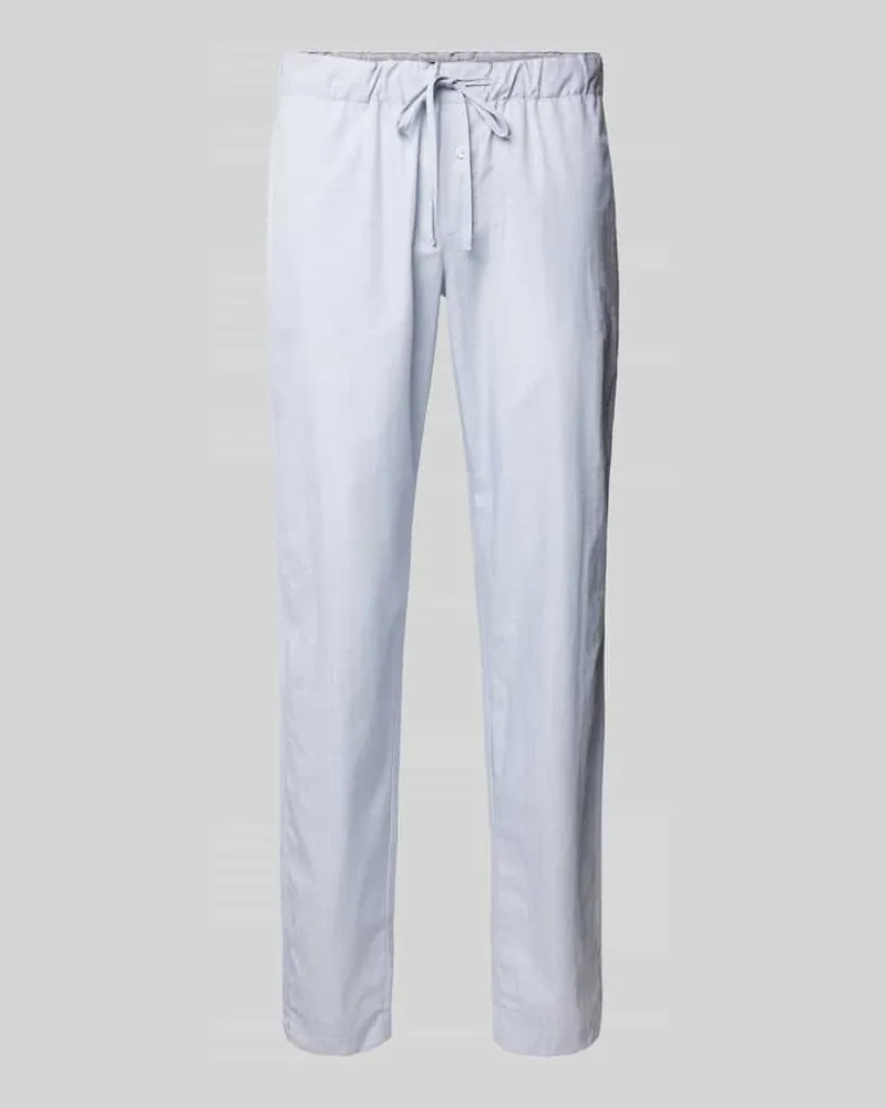 Hanro Pyjama-Hose mit Karomuster Modell 'LONG PANT 