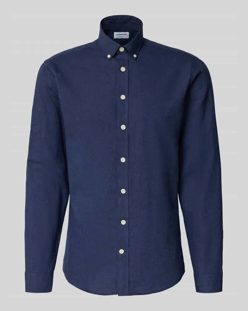 Lindbergh Freizeithemd mit Button-Down-Kragen 