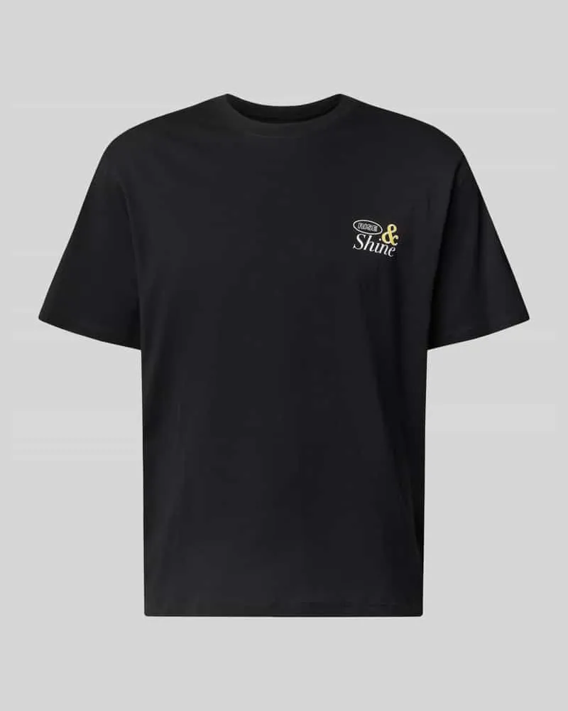 Jack & Jones T-Shirt mit Motiv-Print Modell 'VINTAGE CARTOON Black