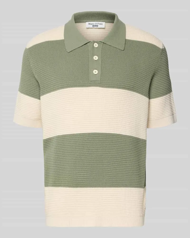 Marc O'Polo Regular Fit Poloshirt aus reiner Baumwolle Lind