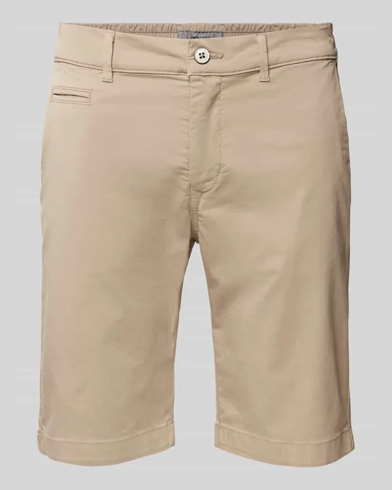 Pierre Cardin Bermudas in unifarbenem Design 