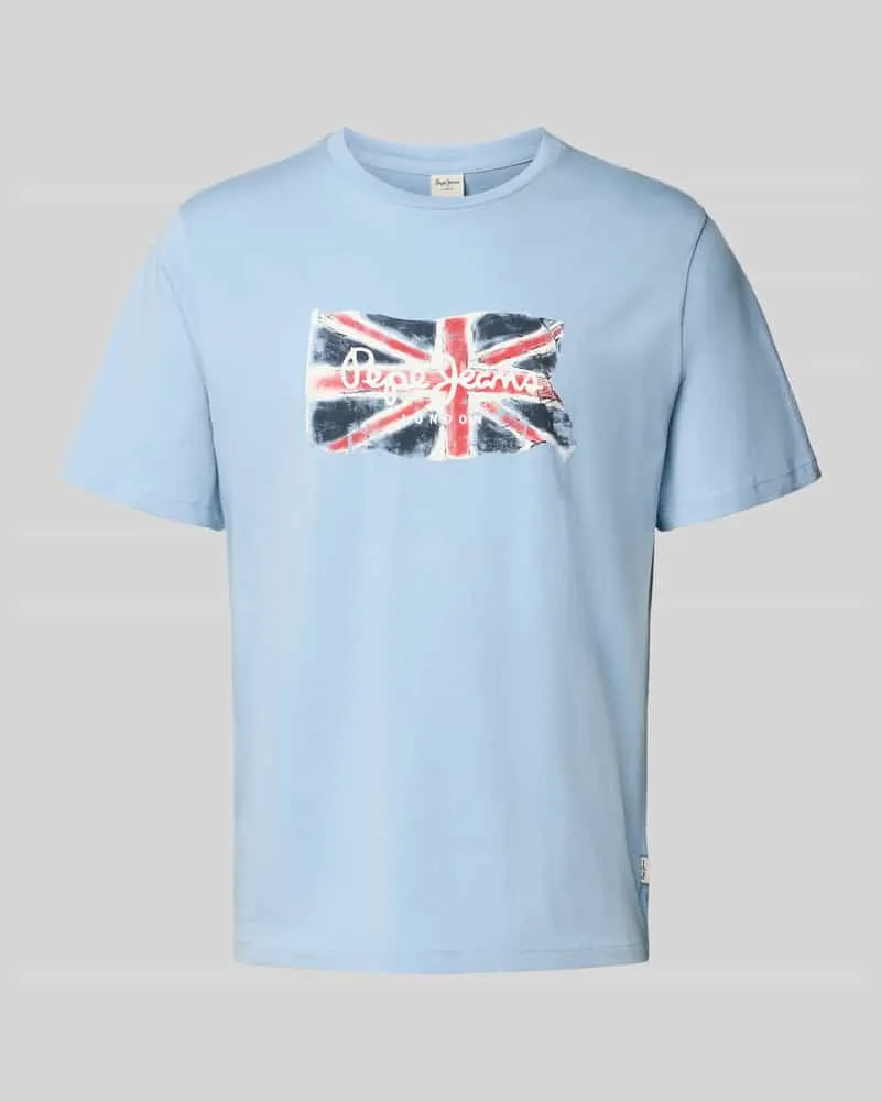 Pepe Jeans Regular Fit T-Shirt aus reiner Baumwolle 