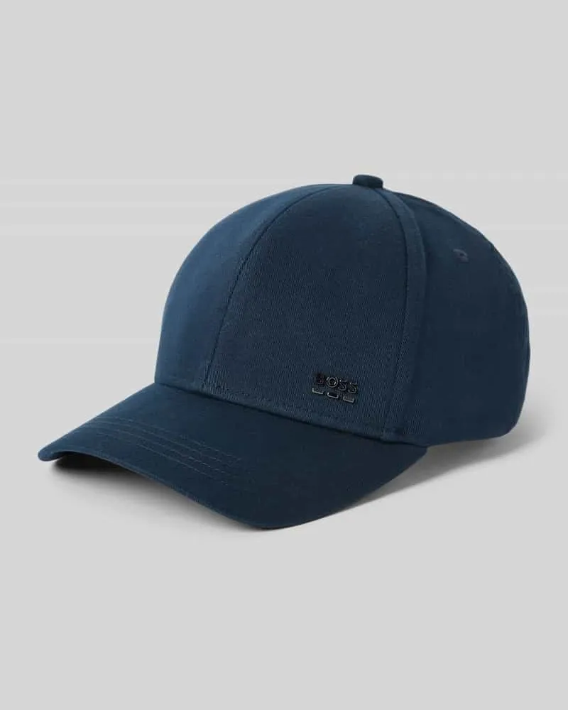 HUGO BOSS Basecap aus reiner Baumwolle Modell 'ZED--ME Marine