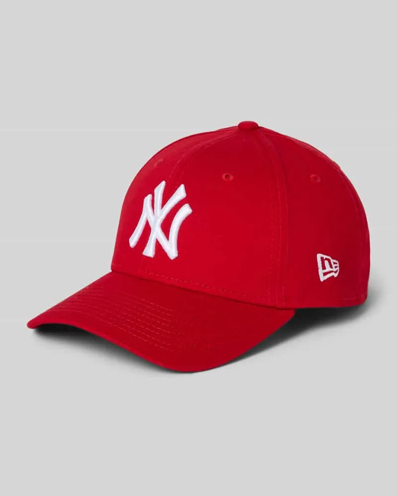 New Era Basecap mit Label-Stitching 