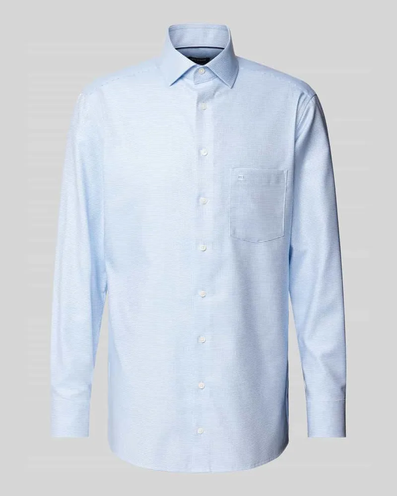 Olymp Regular Fit Businesshemd aus Twill 