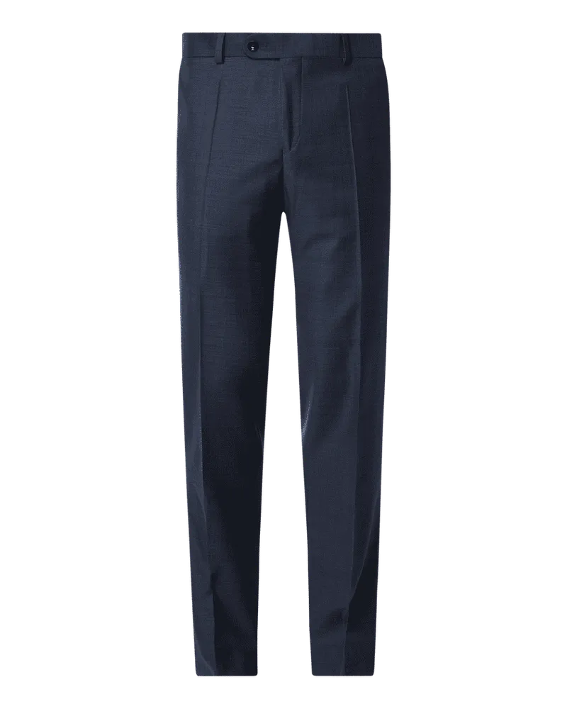 Carl Gross Slim Fit Anzughose mit Bügelfalten Modell 'Stevenson 