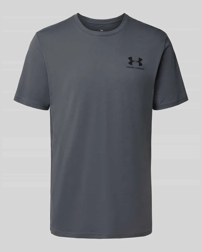 Under Armour T-Shirt mit Label-Print 